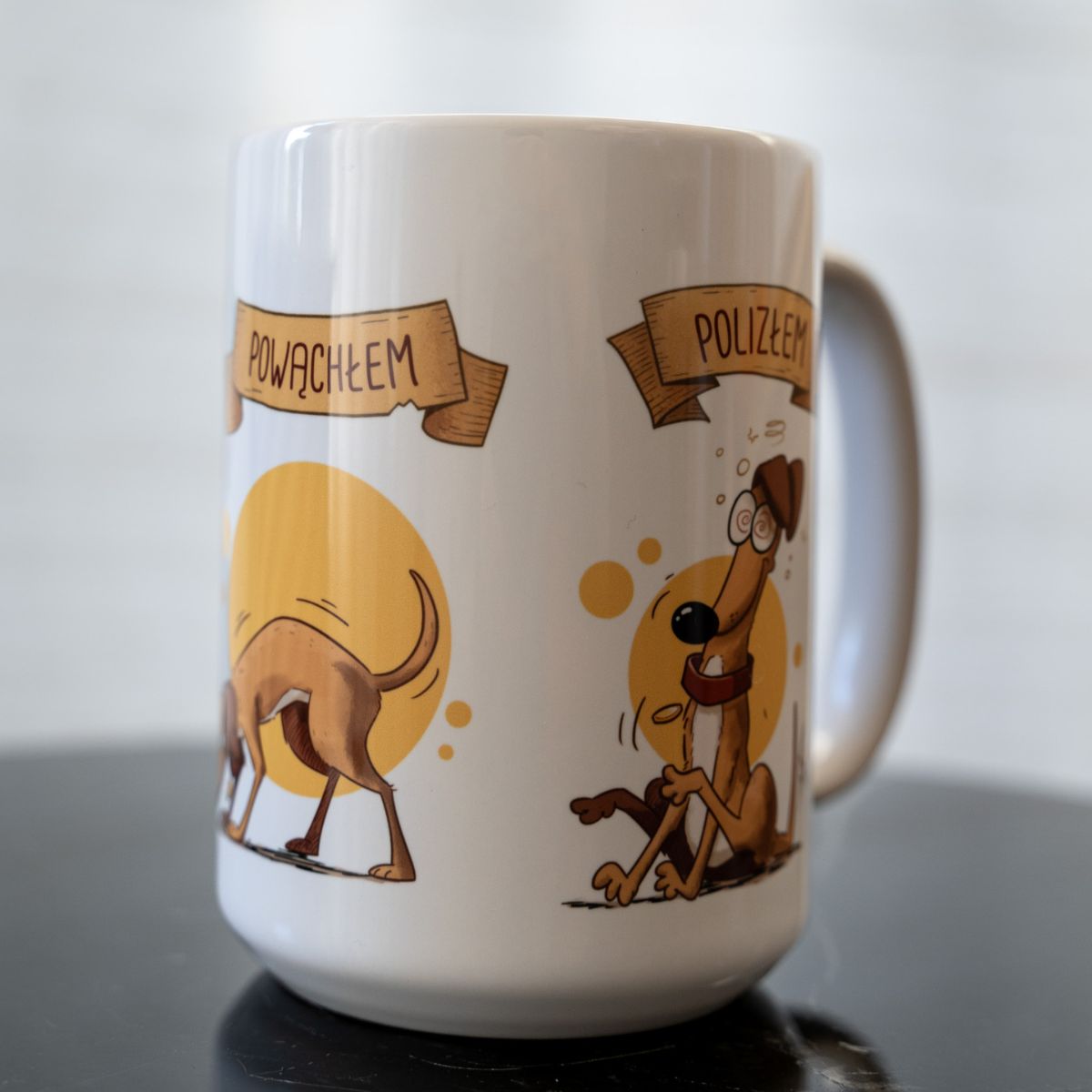 Kubek duży (440 ml) - Psybyłem - obrazek 3