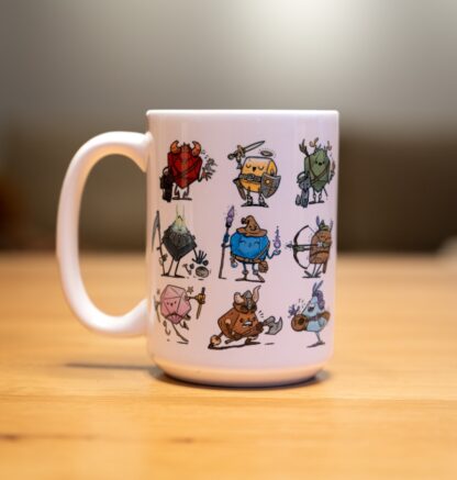 Kubek duży (440 ml) - RPG - Czarodziejka - obrazek 3