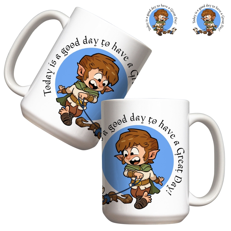 Kubek duży (440 ml) - Udany dzień!