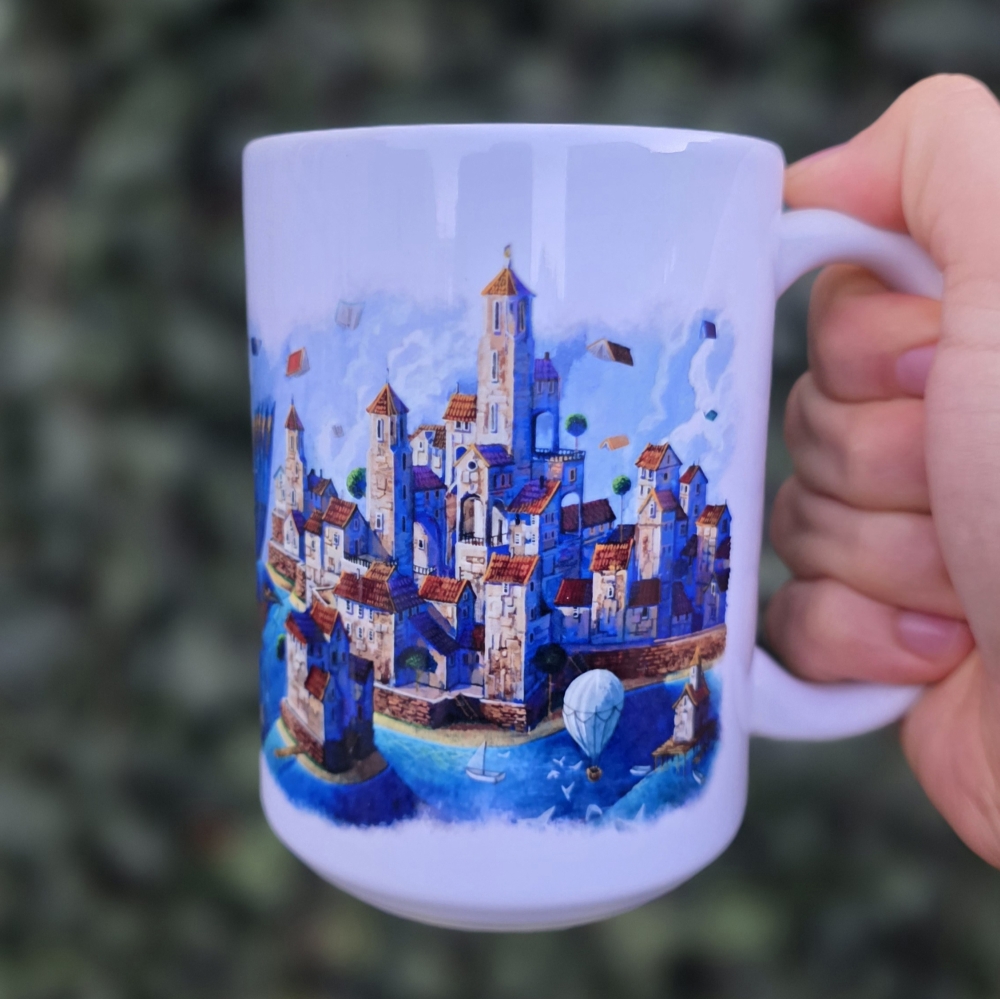 Kubek 440 ml - Kubek Książkowy (Roch Urbaniak) - obrazek 3