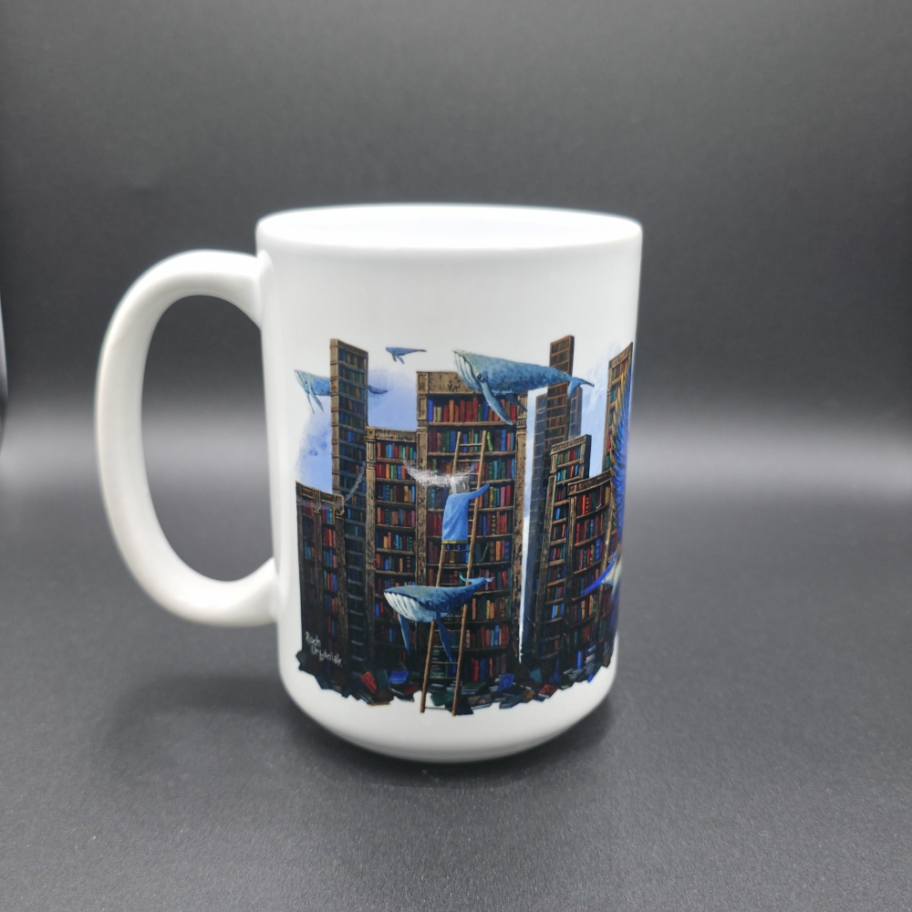Kubek 440 ml - Kubek Książkowy (Roch Urbaniak) - obrazek 4