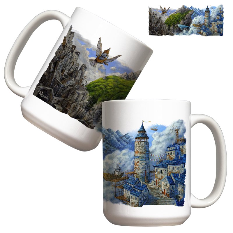 Kubek 440 ml - Kubek Pochmurny (Roch Urbaniak)