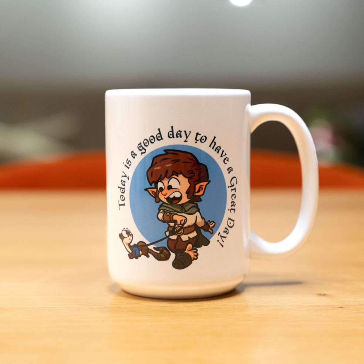 Kubek duży (440 ml) - Udany dzień! - obrazek 3