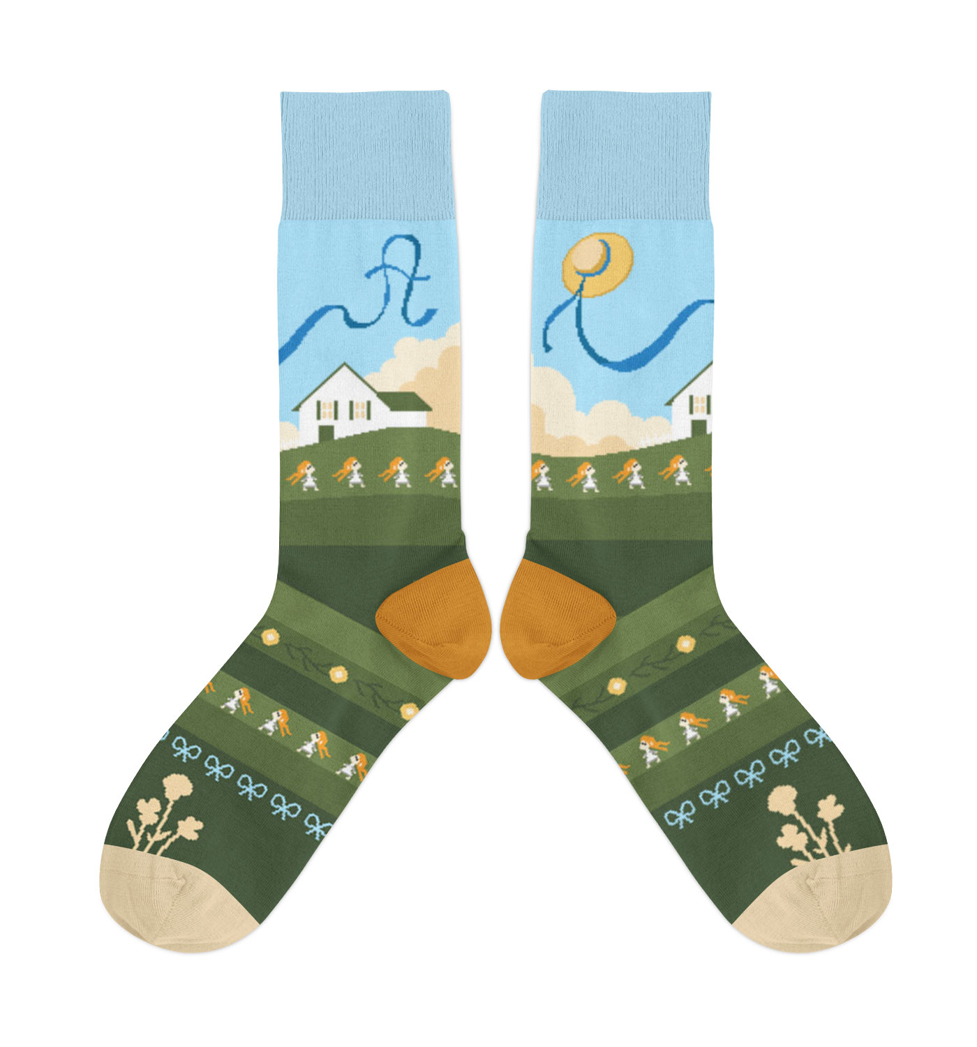 Skarpetki - Ania z Zielonego Wzgórza