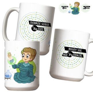 Kubek duży (440 ml) - Wielcy Polacy - Maria Skłodowska-Curie