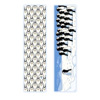 Zakładka kartonowa – Pingwiny