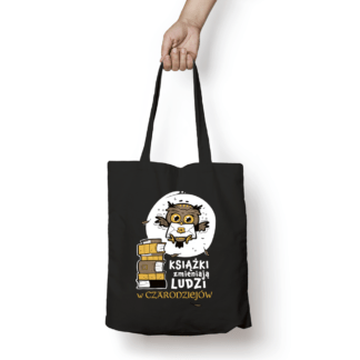 Torba bawełniana - Książki zmieniają w czarodziejów