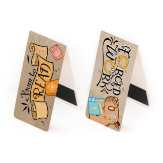 Zakładka magnetyczna – Born to Read, Forced to Work