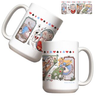 Kubek duży (440 ml) - Alicja po drugiej stronie kubka