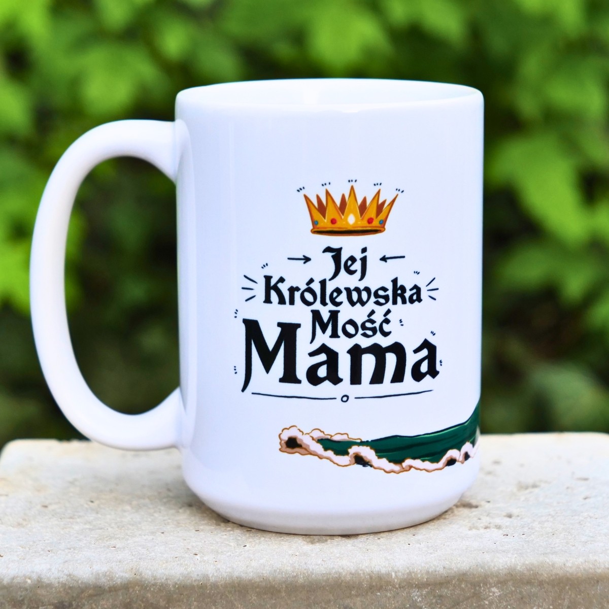 Kubek duży (440 ml) - Jej Królewska Mość - MAMA - obrazek 2
