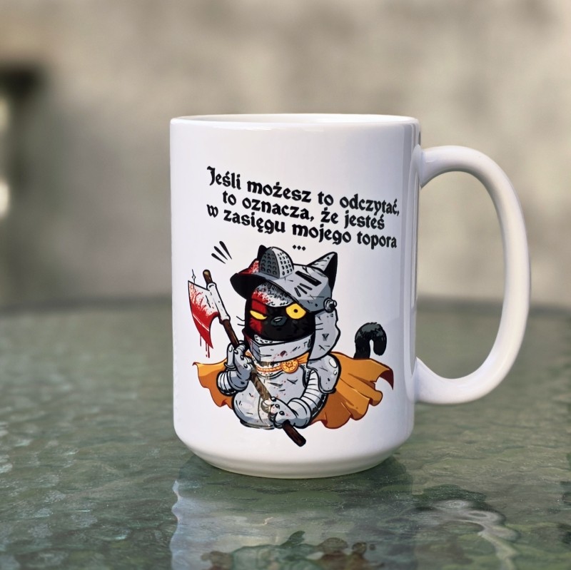 Kubek duży (440 ml) - Jeśli możesz to odczytać... - obrazek 3