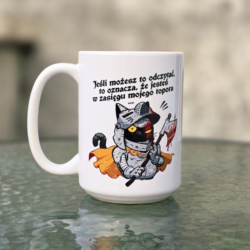 Kubek duży (440 ml) - Jeśli możesz to odczytać... - obrazek 2