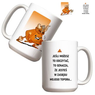 Kubek duży (440 ml) - W zasięgu topora...