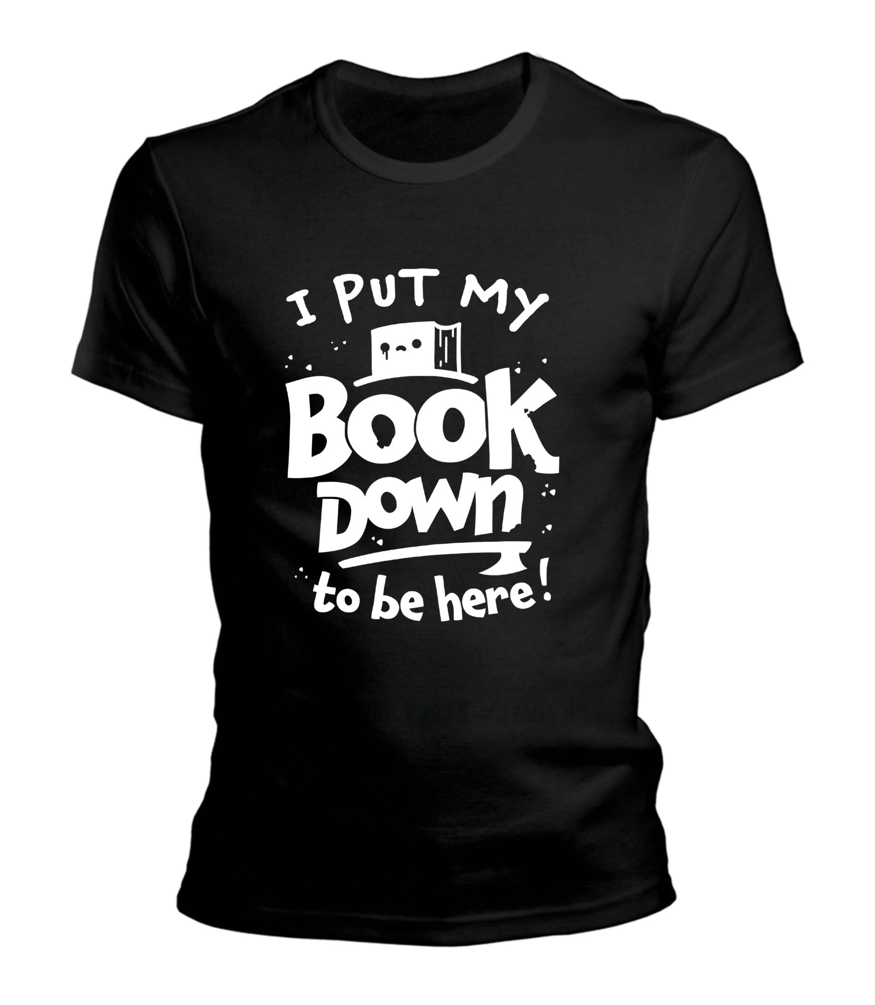 Koszulka - I put my book down to be here
