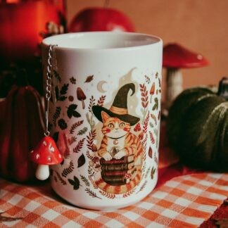Kubek duży (440 ml) - Czarodziejski Mruczek