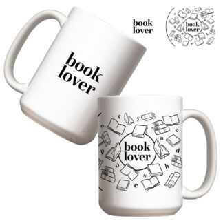 Kubek duży (440 ml) - Book lover