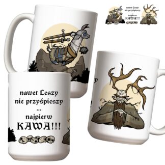 Kubek duży (440 ml) - Wiedźlam i Leszy