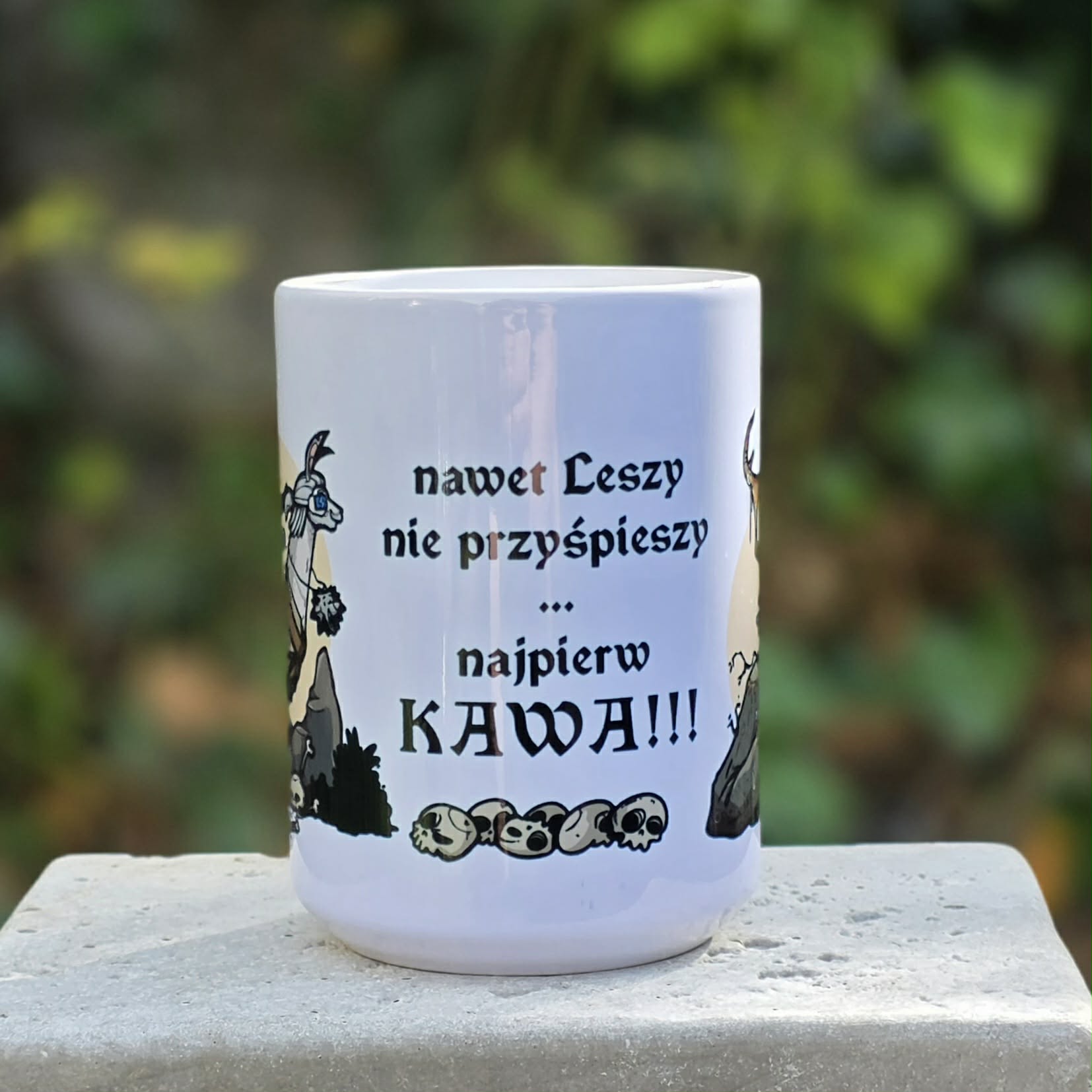 Kubek duży (440 ml) - Wiedźlam i Leszy - obrazek 3