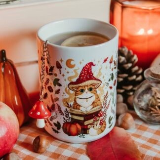 Kubek duży (440 ml) - Jesienny Mruczek